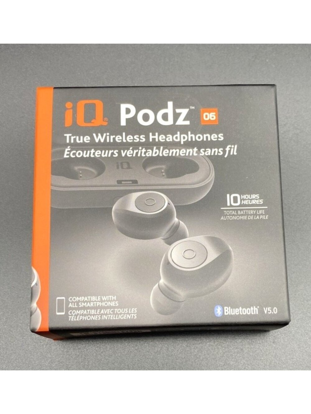 IQ Podz 06 True Wireless Headphones (Bluetooth 5.0) Brand New Factory Sealed!